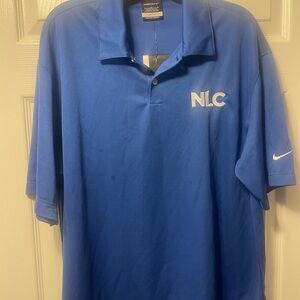 Nike Blue Polo Shirt with NLC Logo